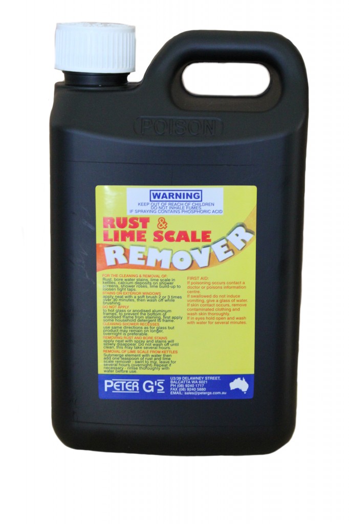 RUST & LIMESCALE REMOVER Peter G's Marine Products